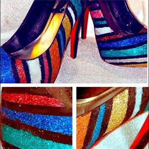 Mrs. Everythang GlitterGalGlass Pump of the Year